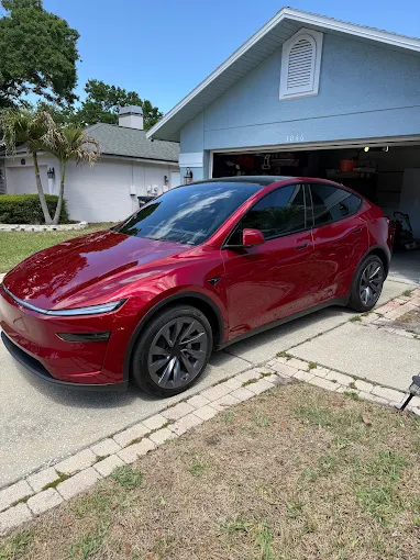 Paint protection film for Tesla in Tampa, FL